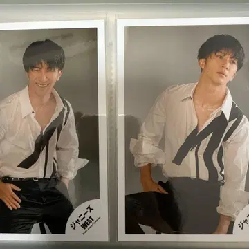 WEST. 하마다 타카히로 공식 사진 2장 세트