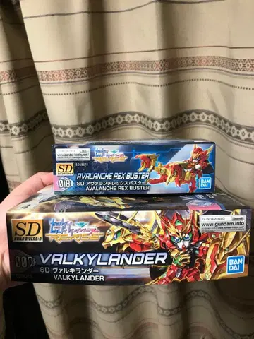 SD건담 BB전사 발키란더, 아발란체 렉스 버스터 미개봉 새상품