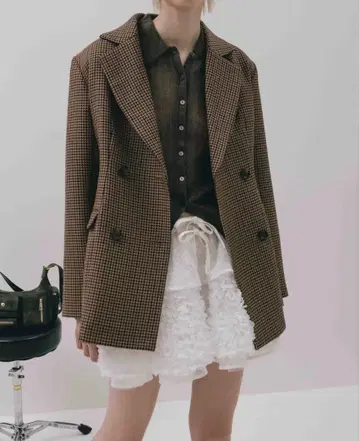 THE TOE Buckingham Jacket beige S