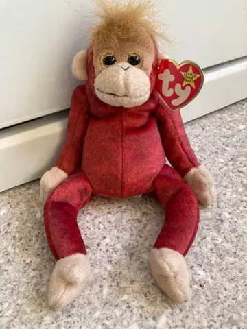 ty 봉제 인형 오랑우탄 Schweetheart 베이비 레어