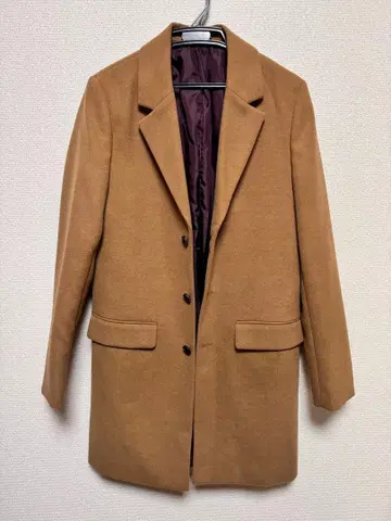 카멜 체스터 코트