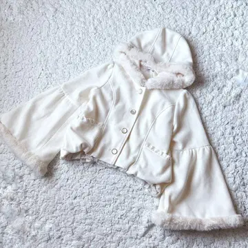 [컨디션 최상] axes 벨 슬리브 푸드코트 화이트