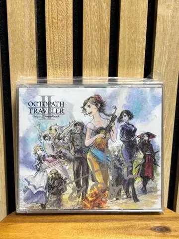 옥토패스 트래블러 2 OST 야시키 야스노리 사인 포함
