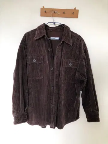 니코앤드 브라운 코듀로이 셔츠 자켓