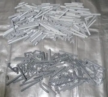 레고 테크닉 리프트 암 라이트 다크 블루이시 그레이 500g