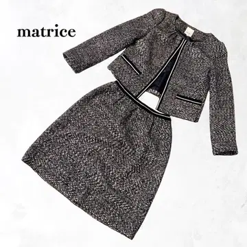 [ 새상품급 ] 마트리체 트위드 셋업 스커트 36