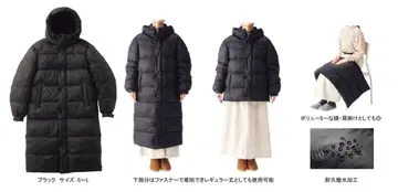 버즈 히트 Bazz Heat 3WAY 코트 워크맨 WORKMAN 다운