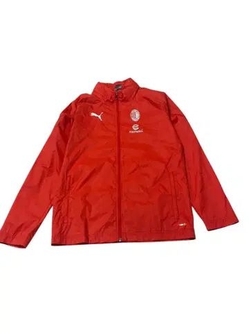 e228 택 포함 새상품 Puma 나일론 자켓 레드