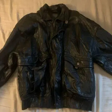 MUNPER 빈티지 가죽 자켓 라이더스