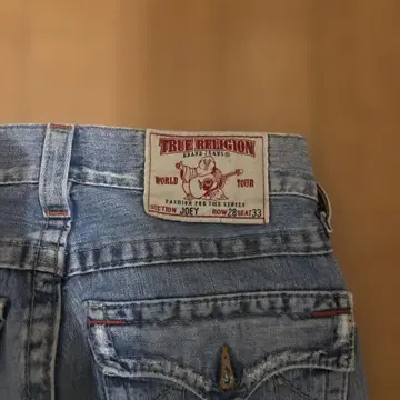 TRUE RELIGION 조이 플레어 데님 28/33