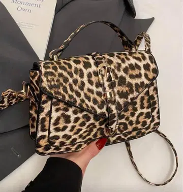 마지막 1개 ZARA 장르 해외 브랜드 경량 셀럽 레오파드 무늬 숄더백