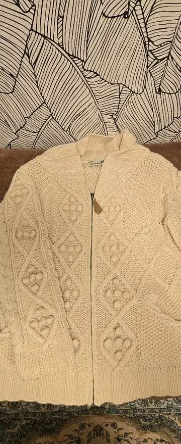 1. 젤라또피케 Garden 카우친 가디건 팝콘 편직