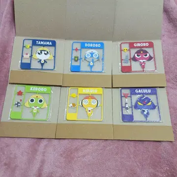 개구리 중사 케로로 클리어 러버 코스터입니다 2 컴플리트 세트