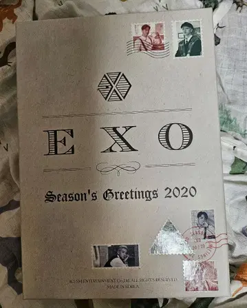 EXO 시그니처 달력 2020 BOX