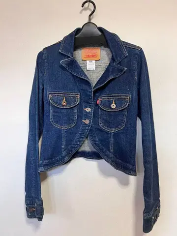 Levi's 데님 자켓 크롭 기장