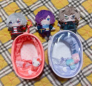 [ 새상품급 ] 니지산지 니지페페 Noctyx 산리오 파우치 포함