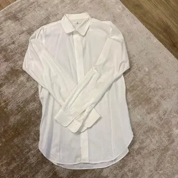 화이트 드레스 셔츠 L 사이즈 UNIQLO+J 초기