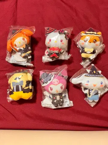 오쟈마녀 도레미 x 산리오 캐릭터즈 두근두근 외출 봉제 인형 컴플리트