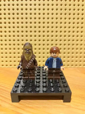 레고 스타 워즈 츄바카 한 솔로 미니 피규어