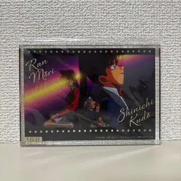 명탐정 코난 코난 무비전 오리지널 아크릴 블록 신이치&란