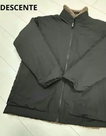DESCENTE 리버서블 보아 플리스 자켓 L
