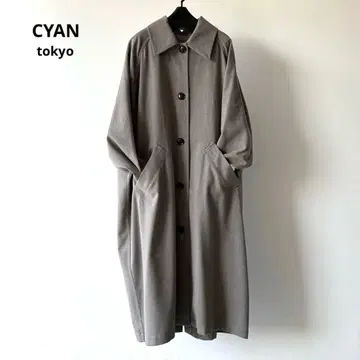 새상품 CYANtokyo 에어리 백 울리 코트