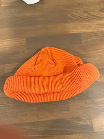 RACAL 일본제 오렌지 니트 모자