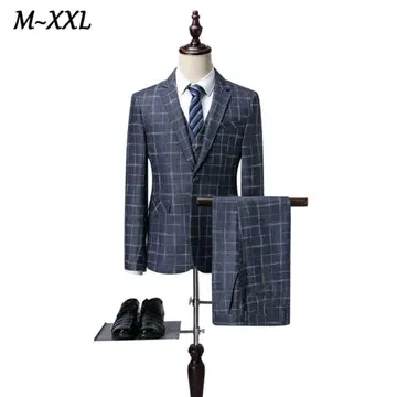 수트 남성용 슬림 수트 캐주얼 수트 비즈니스 정장 출퇴근 WT13