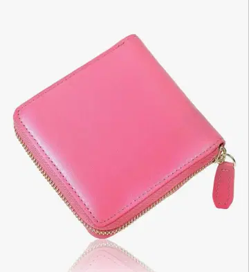 MURA 2단 접이식 지갑 핑크