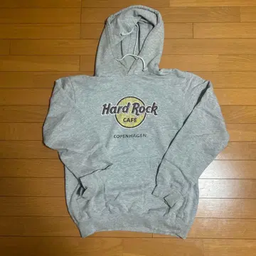 하드 록 카페 그레이 후드티 L 사이즈