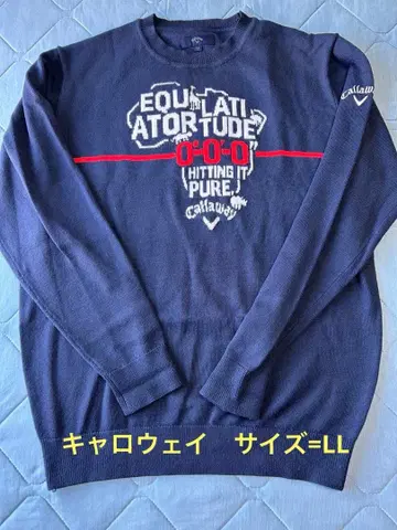 캘러웨이 스웨터 LL