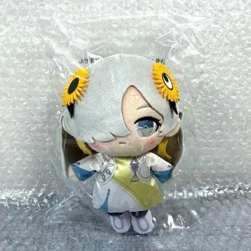 세계정서 앉아 봉제 인형 썬플라워