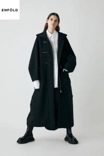 엔폴드 본딩 더플 코트