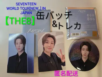 [ THE8 ] SEVENTEEN NEW 캔 배지 트레이딩 카드