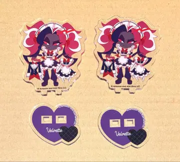 벨벳 미니 아크릴 스탠드 세트