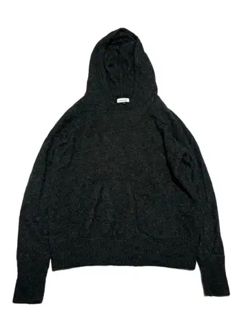 르쉘 블루 니트 후드티 후디 캐시미어 100%