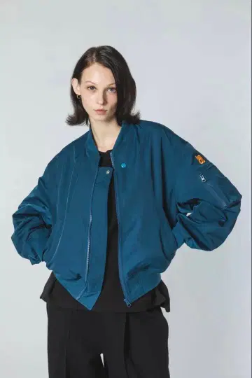 harapeco 쇼트 MA-1 - 블루