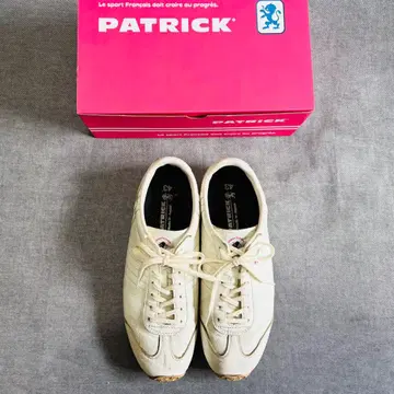 패트릭 파미르 에크루 43 27cm 가죽 스니커즈
