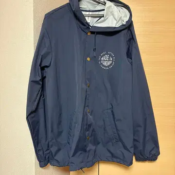 [ 미사용 새상품 ] MADE IN STANDARD 네이비 나일론 자켓