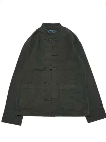 핑거린 차이나 몰스킨 기모 자켓 쿵푸