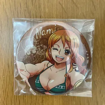 나미 하우텐보스 한정판 캔뱃지 원피스 ONE PIECE