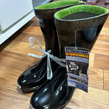 미츠우마 에이스킹 블랙 장화 우천용