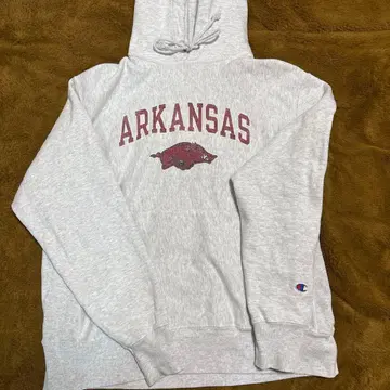 Champion ARKANSAS 후드티 L 사이즈