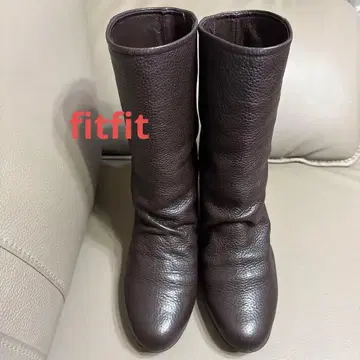 백화점 구매 [fitfit] 핏핏 미디엄 부츠 브라운 23.5cm
