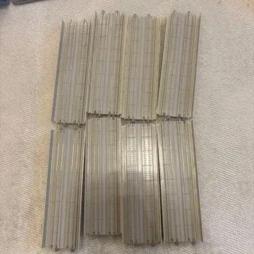 N 게이지 철도 모형용 금속제 레일 10매 세트