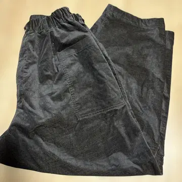 니코앤드 [ 새상품급 ] 모드 노코어 배럴 커브 와이드 팬츠 기모