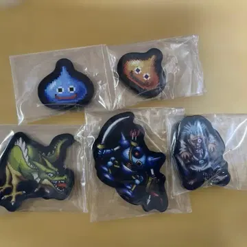 드래곤 퀘스트 캐릭터 마그네트 5개 세트