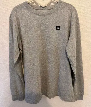 더 노스페이스 그레이 긴팔 맨투맨