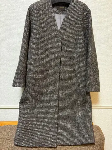 TOMORROWLAND 부클레 V넥 돌먼 슬리브 코트 25AW 미사용