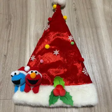 USJ 유니버셜 산타 모자 엘모 쿠키 몬스터